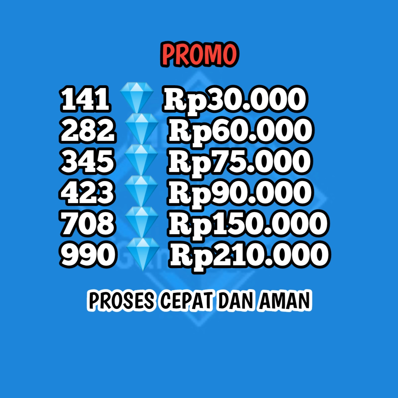 Jual 140 Diamonds Mobile Legends AbyanGame_Store | VCGamers