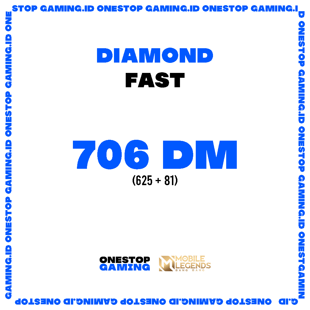 Jual 706 Diamonds Mobile Legends onestopgamingid | VCGamers