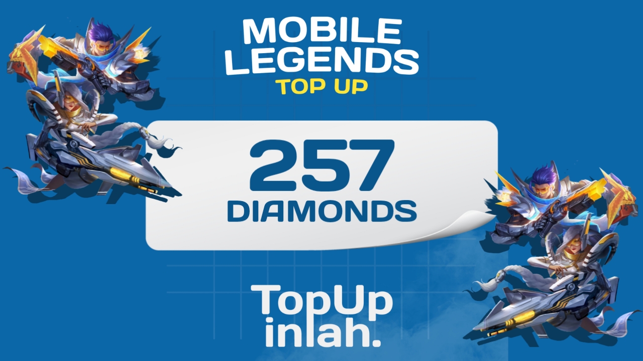 Jual 257 Diamonds Mobile Legends Topupinlah | VCGamers