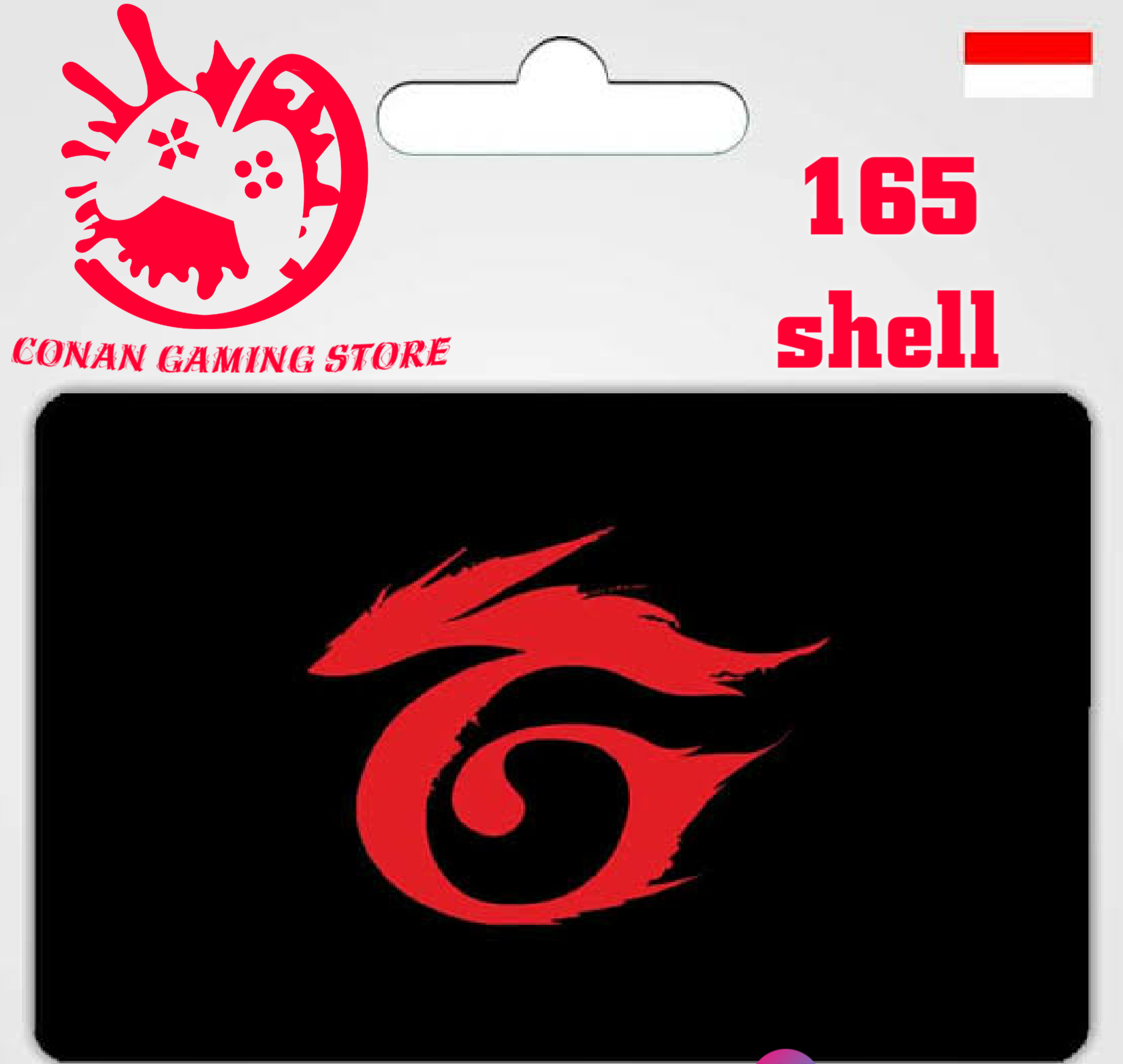 Jual 165 Shells Garena Shell CONAN GAMING STORE | VCGamers