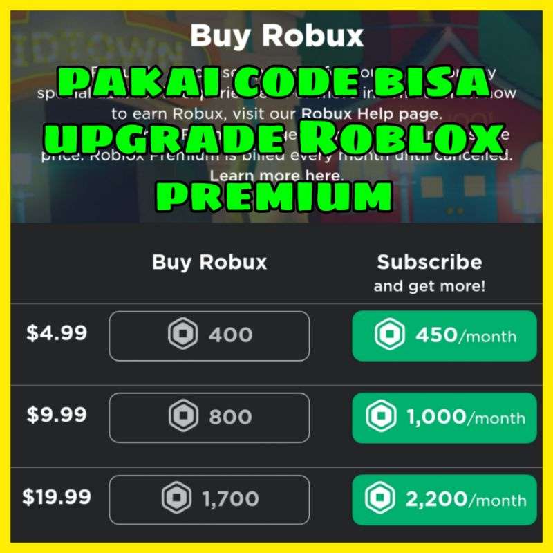 Jual 4.950 Robux Roblox ENDYSTORE | VCGamers