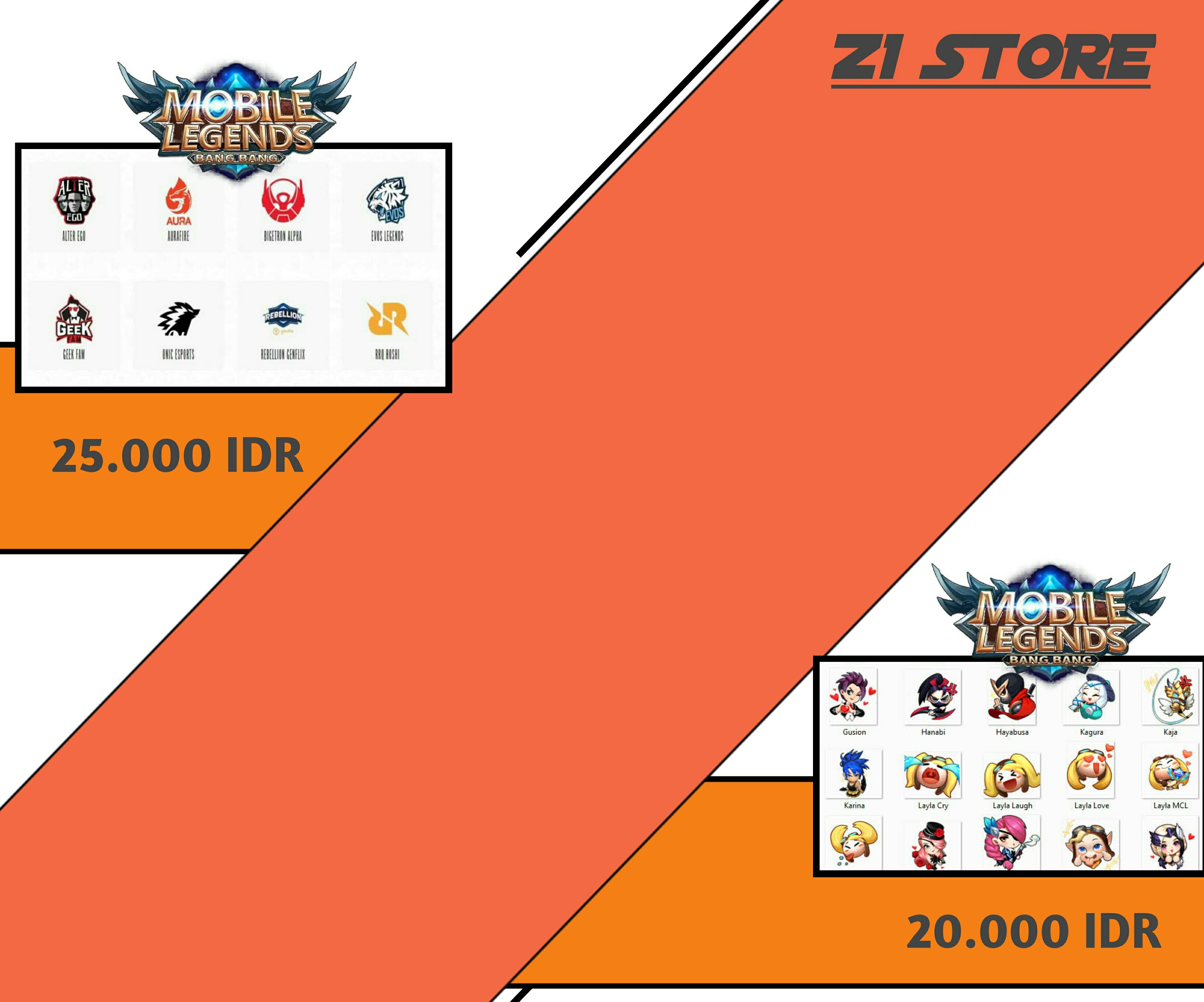 Jual Emote mobile legends Mobile Legends Z1STORE | VCGamers