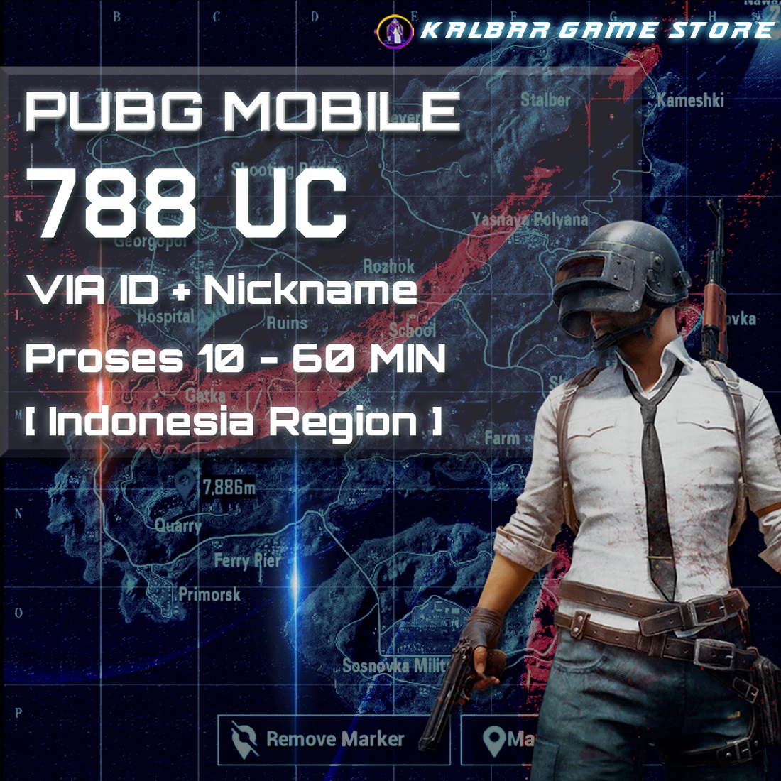 Jual 788 UC PUBG Mobile KALBAR GAME STORE | VCGamers