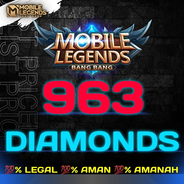 Jual 963 Diamonds Mobile Legends outlet alcia | VCGamers