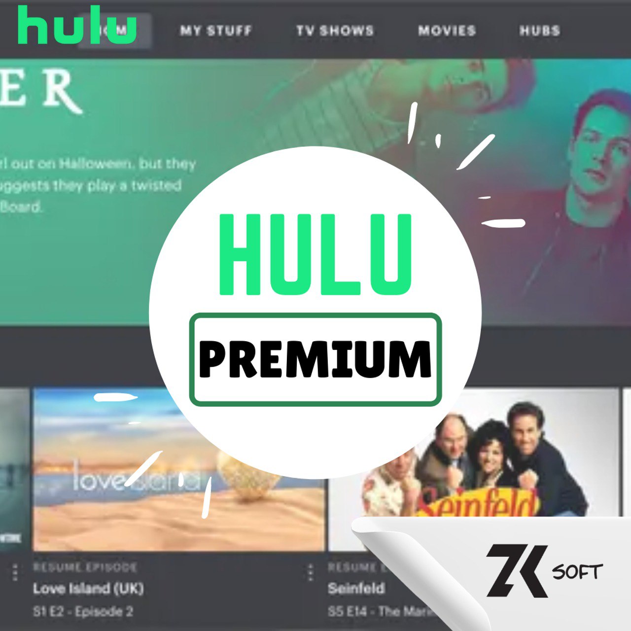 Jual SHARING 1 BULAN FULL GARANSI HULU ZK SOFT | VCGamers