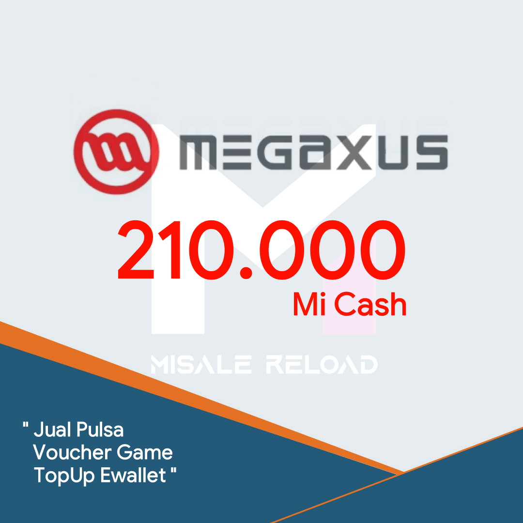 Jual IDR 210.000 Megaxus Misale Reload | VCGamers