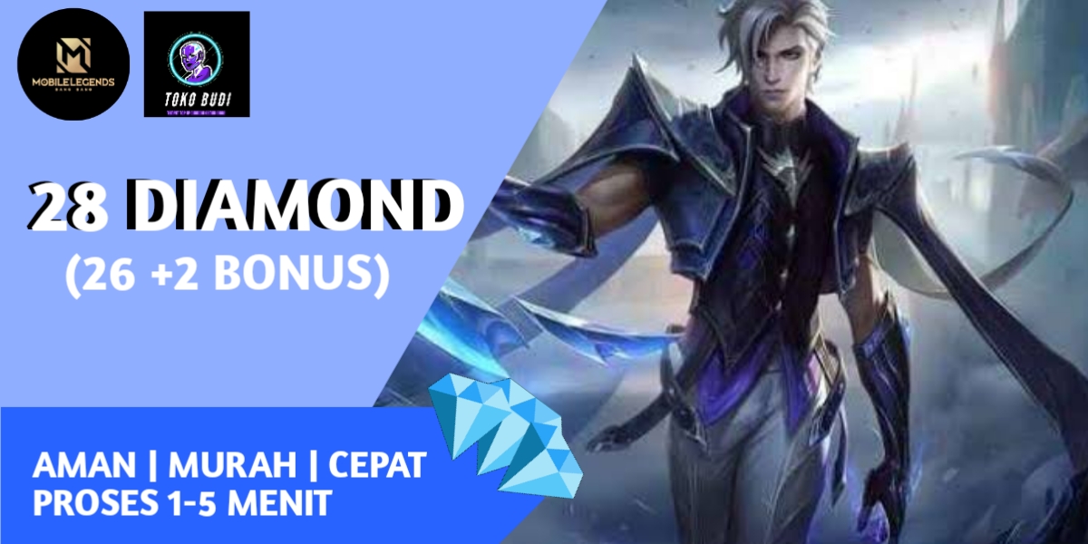 Jual 28 Diamonds Mobile Legends fastrong | VCGamers