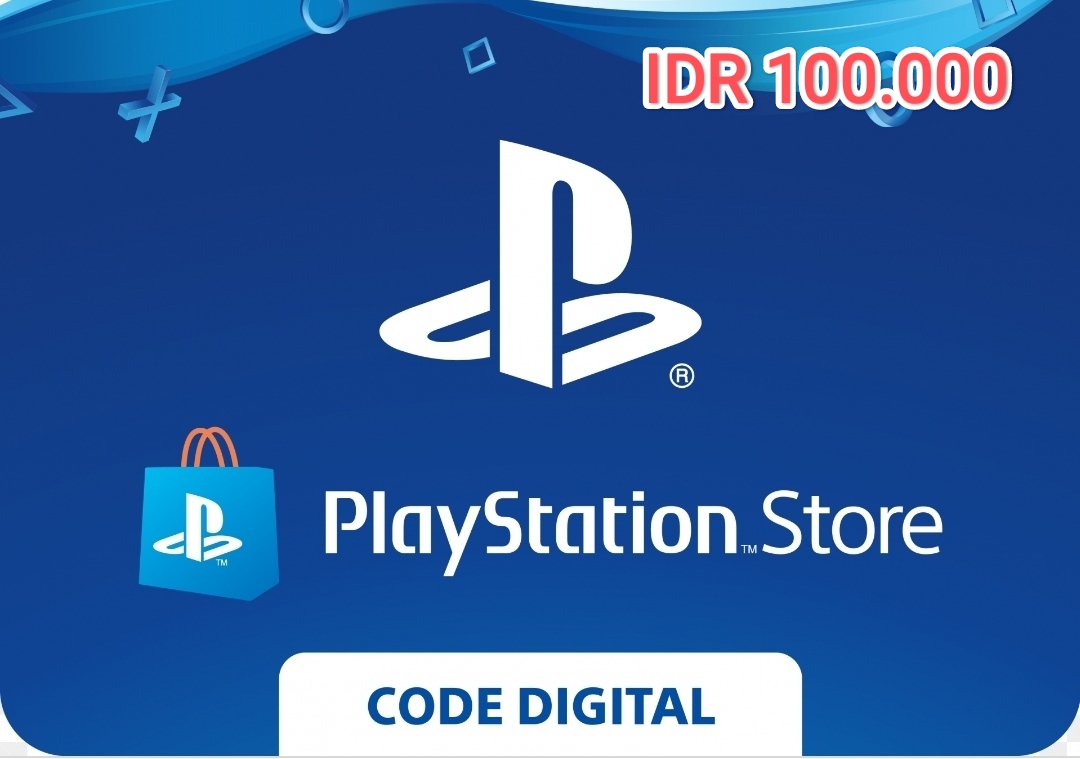 Jual Playstation Store Gift Card IDR 100.000 PlayStation Network (PSN) cedric cell | VCGamers