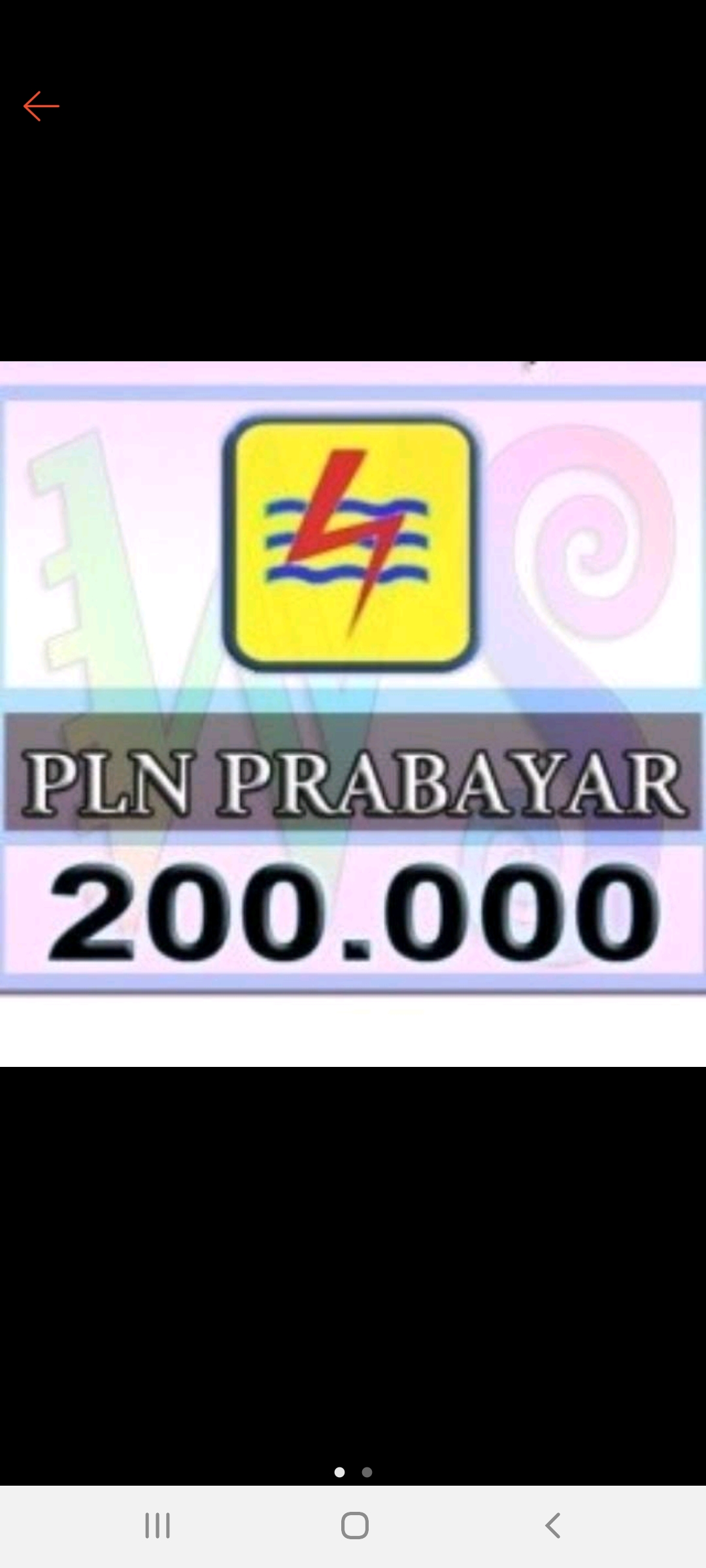 Jual Token Listrik 200.000 Token PLN Arfan reload | VCGamers