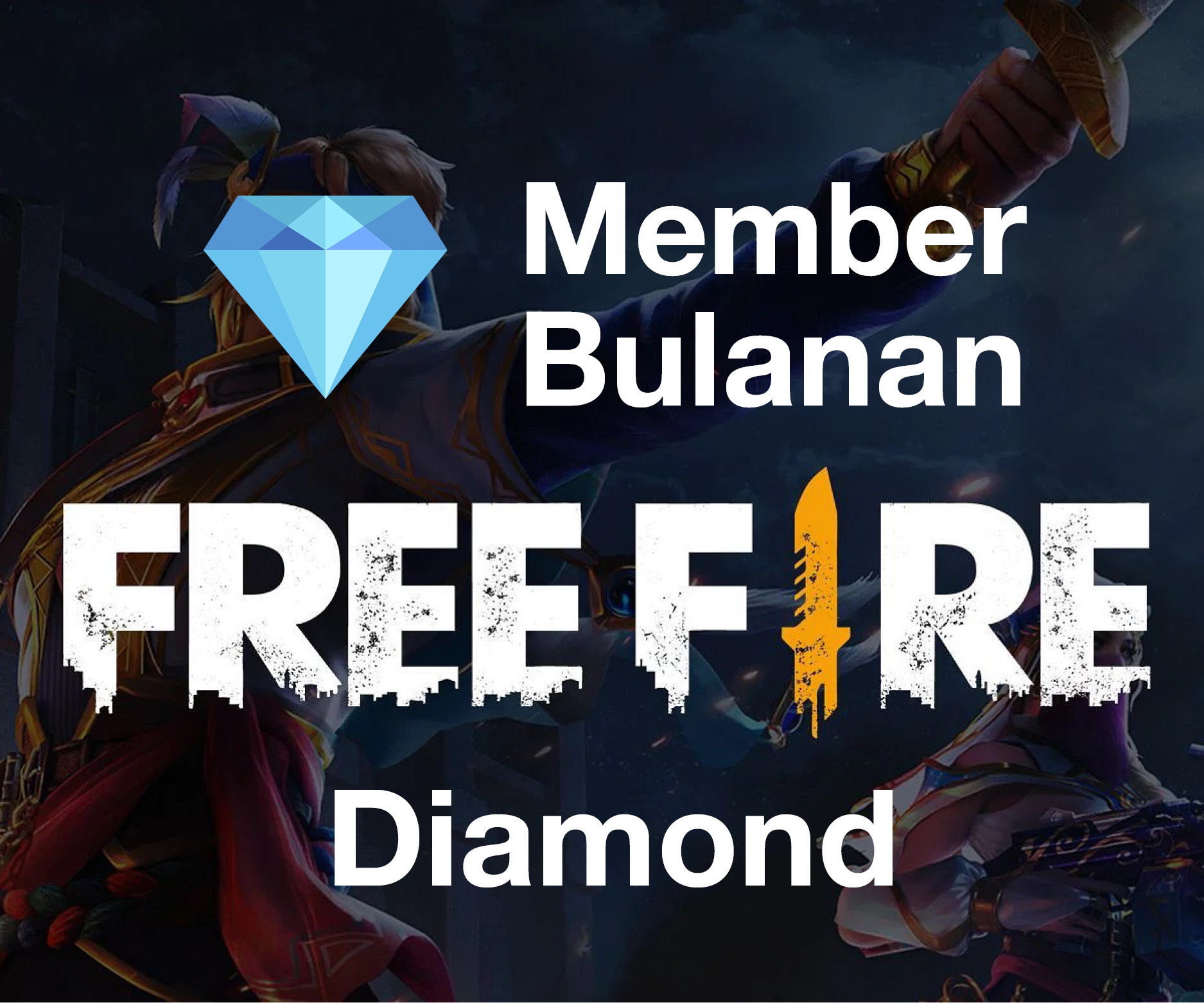 Jual Membership FF Bulanan Free Fire el_wanto | VCGamers