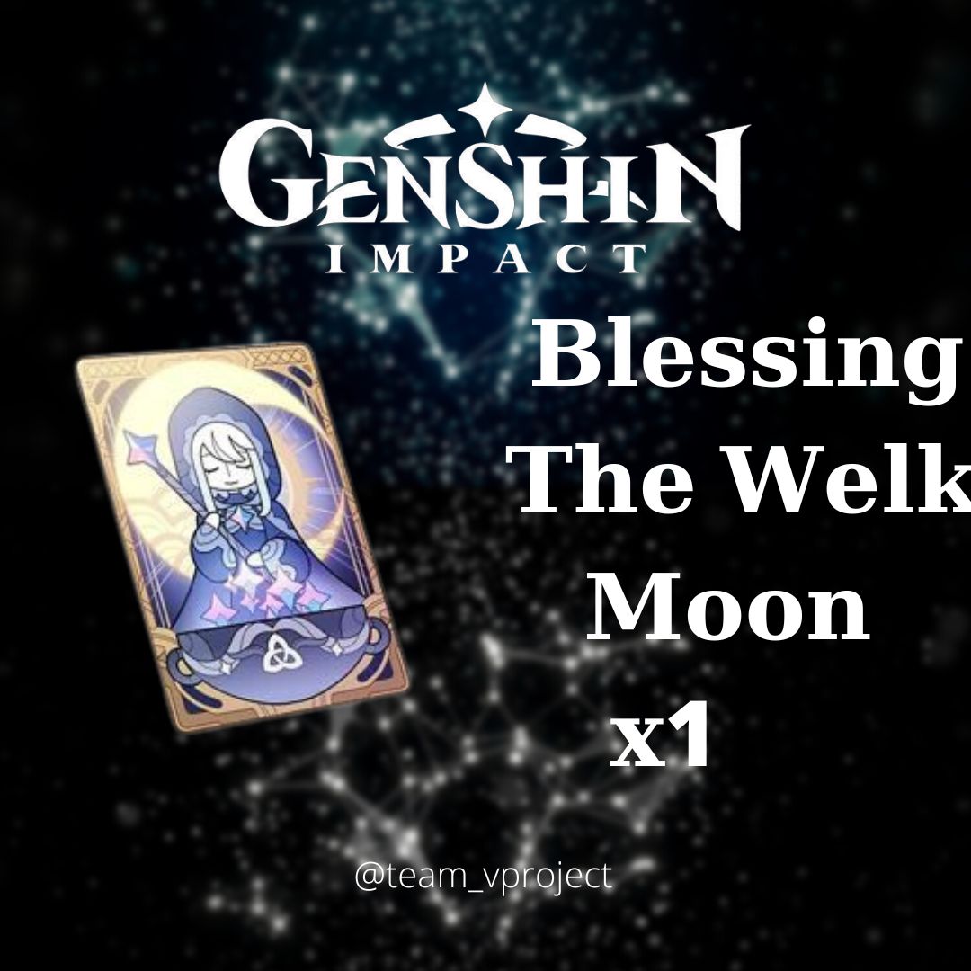 Jual Blessing of The Welkin moon x1 Genshin Impact | VCGamers