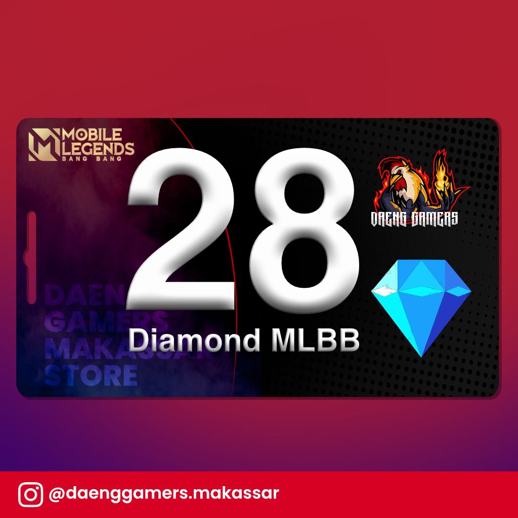 Jual 28 Diamonds Mobile Legends MARCEL GAMING | VCGamers
