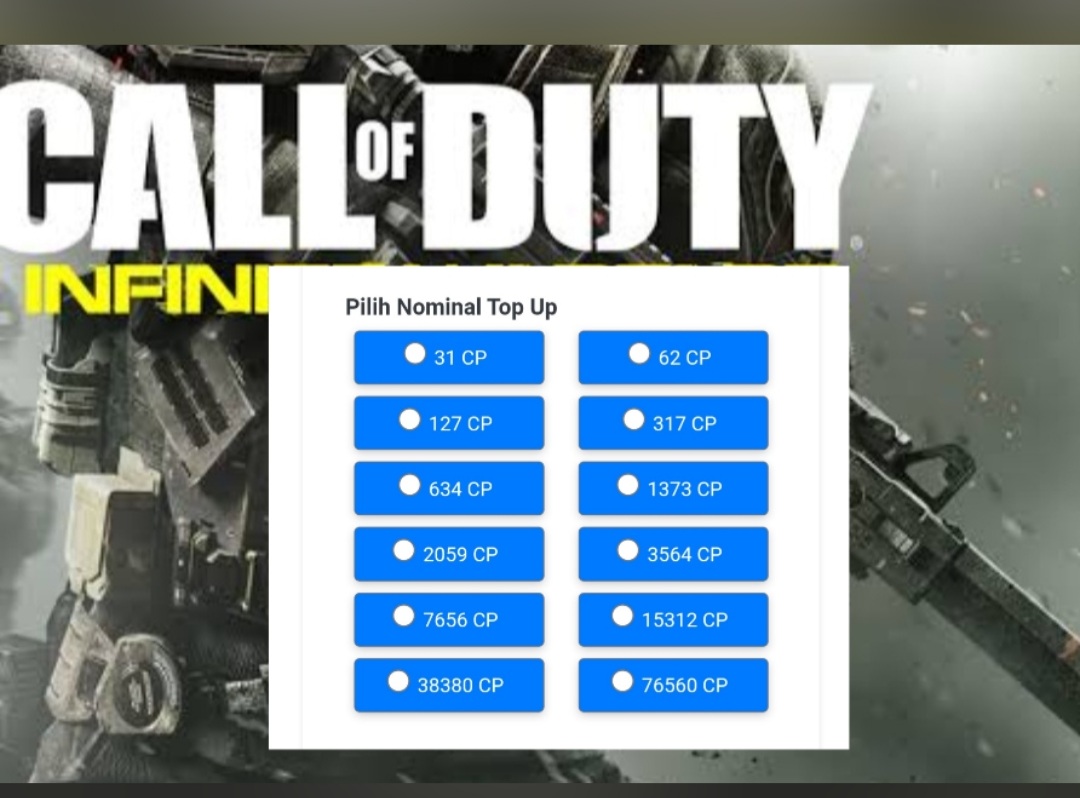 Jual 127 CP Call Of Duty Mobile (CODM) raja qui qui | VCGamers