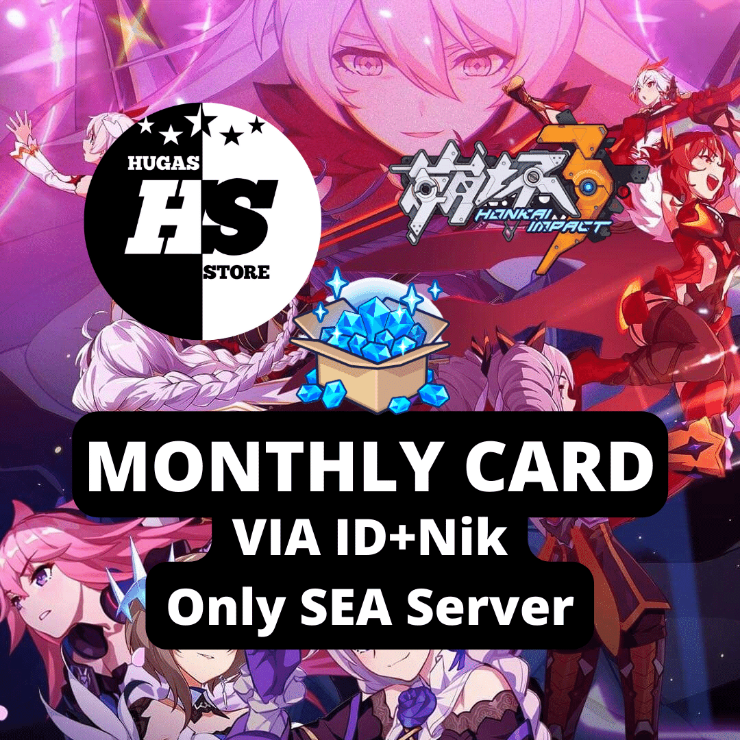 Jual Montly-Card Honkai Impact 3 Honkai Impact 3 Hugas Store | VCGamers