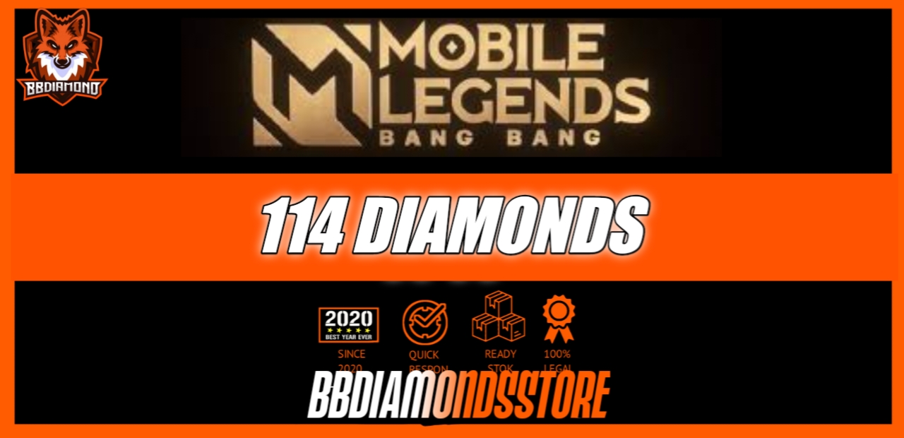 Jual 114 Diamonds Mobile Legends Bbdiamondsstore | VCGamers