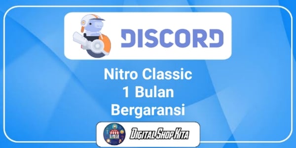 Jual 1 Bulan Nitro Classic Discord Digital Shop Kita | VCGamers