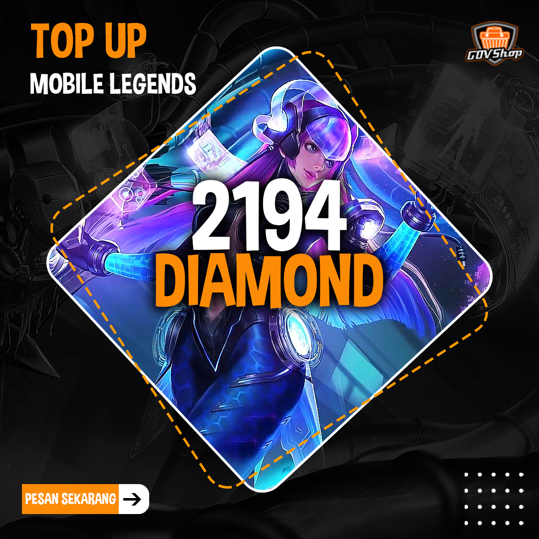 Jual 2194 Diamonds Mobile Legends govstore | VCGamers