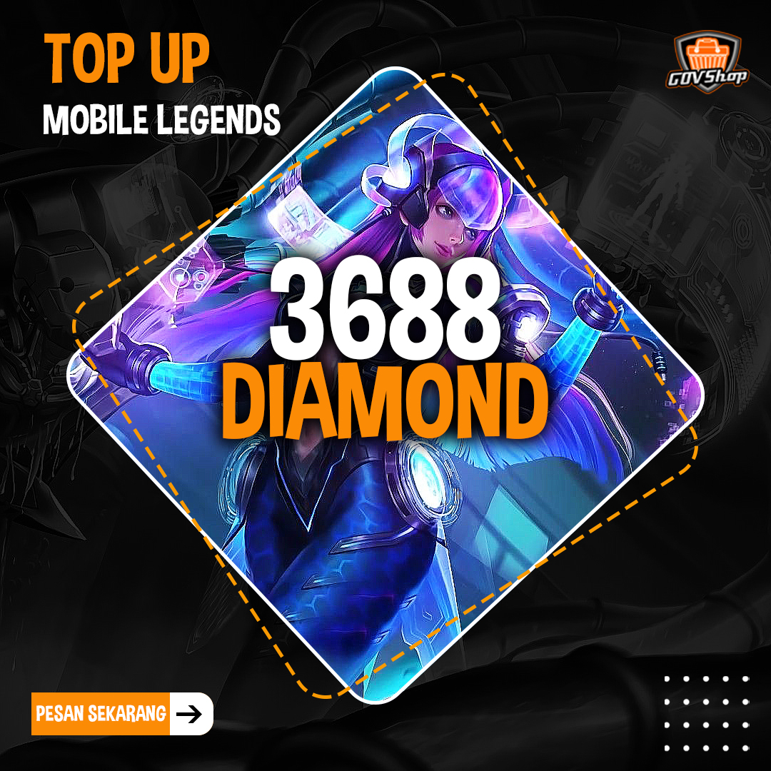 Jual 3688 Diamonds Mobile Legends govstore | VCGamers