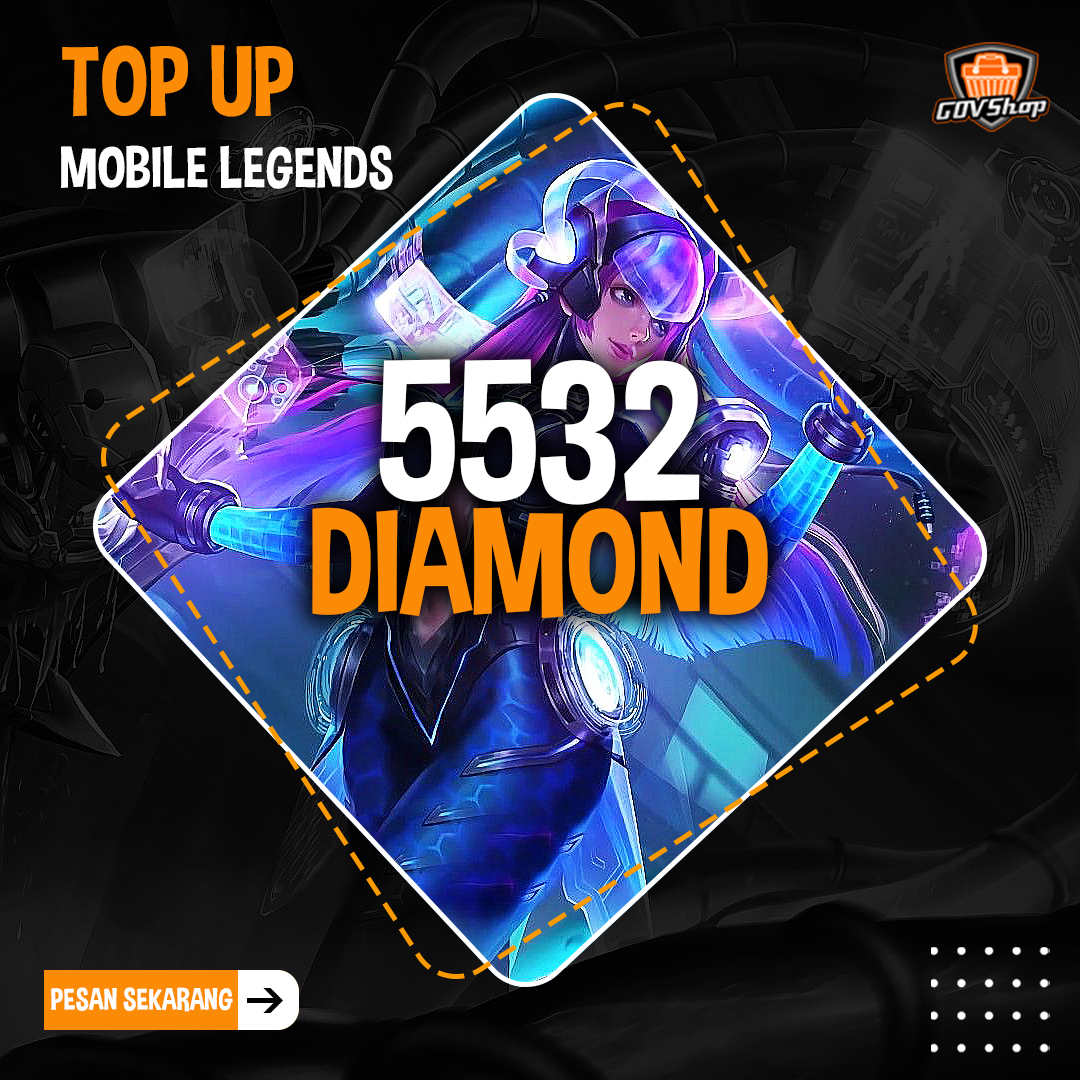 Jual 5532 Diamonds Mobile Legends govstore | VCGamers