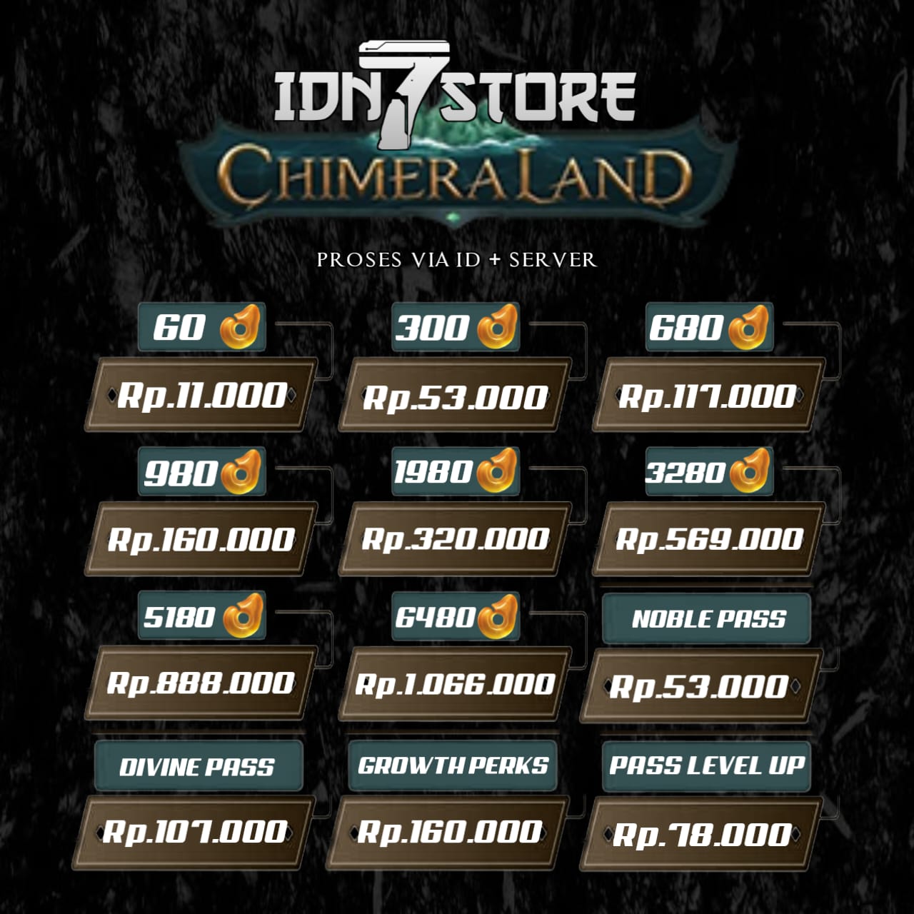 Jual 1980 Amber Chimeraland IDN7STORE | VCGamers
