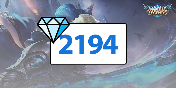 Jual 2194 Diamonds Mobile Legends perostore.id | VCGamers
