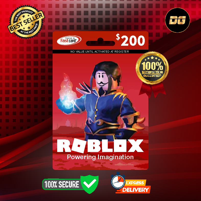 Jual Gift Card Roblox USD $200 - 22000 Robux Roblox | VCGamers