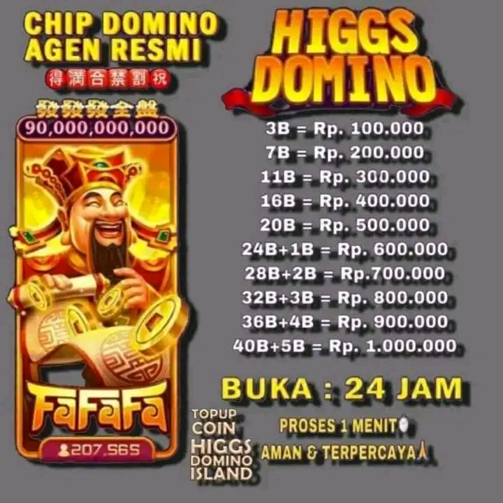 Jual 3B Koin Emas-D Higgs Games Island GUDANG STORE | VCGamers