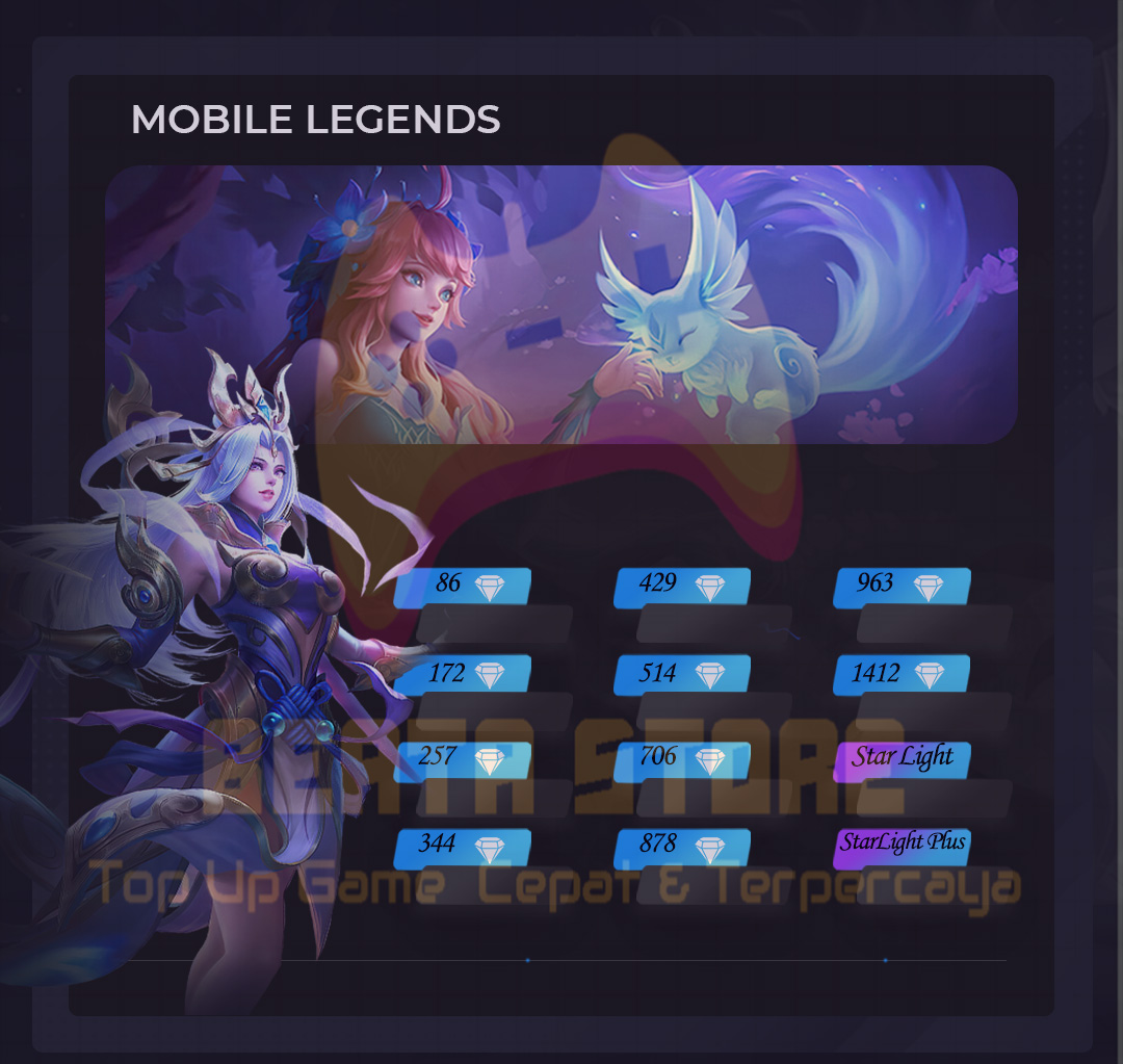 Jual 706 Diamonds Mobile Legends Beata Store | VCGamers