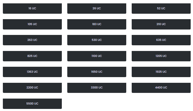 Jual 52 UC PUBG Mobile Langzi Store | VCGamers