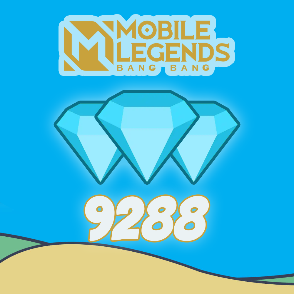 Jual 9288 Diamonds Mobile Legends Topup4u.store | VCGamers