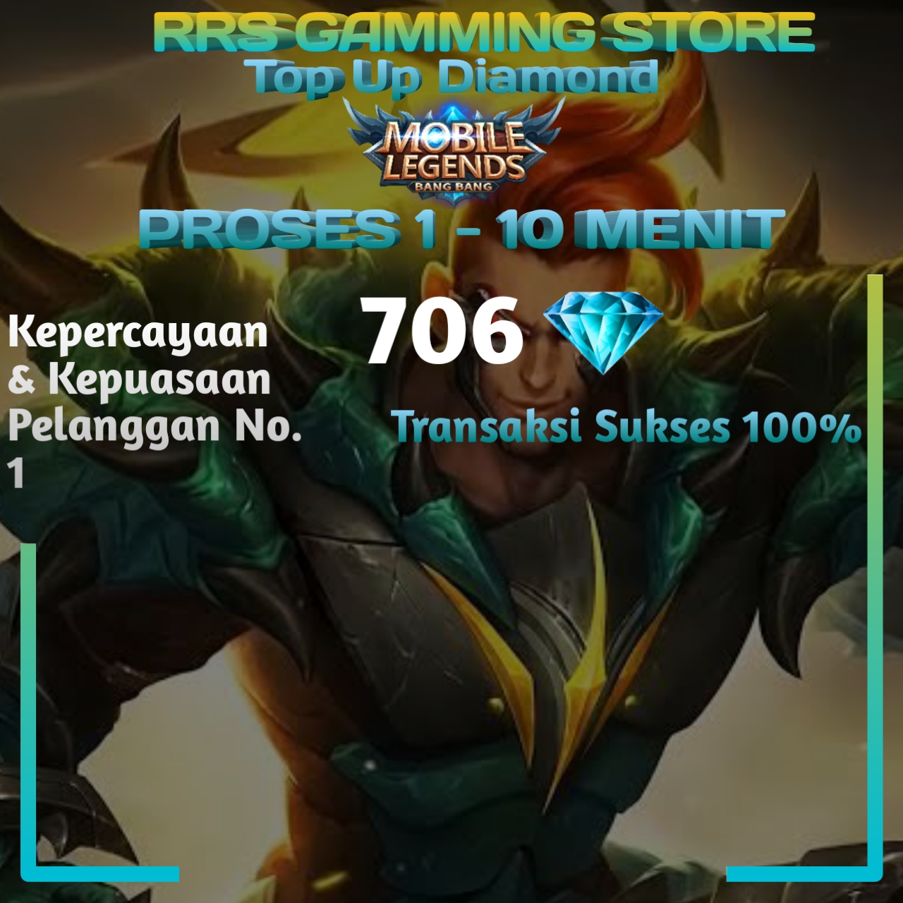 Jual 706 Diamonds Mobile Legends RRS Gamming Store | VCGamers