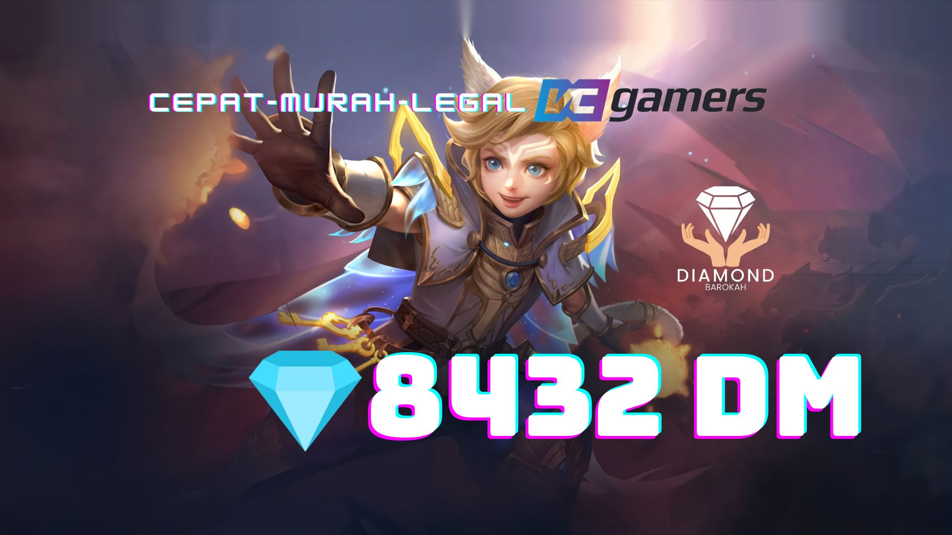 Jual 8432 Diamonds Mobile Legends Diamond Barokah | VCGamers