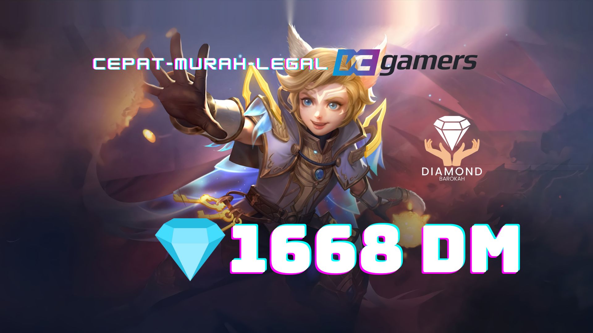Jual 1668 Diamonds Mobile Legends Diamond Barokah | VCGamers