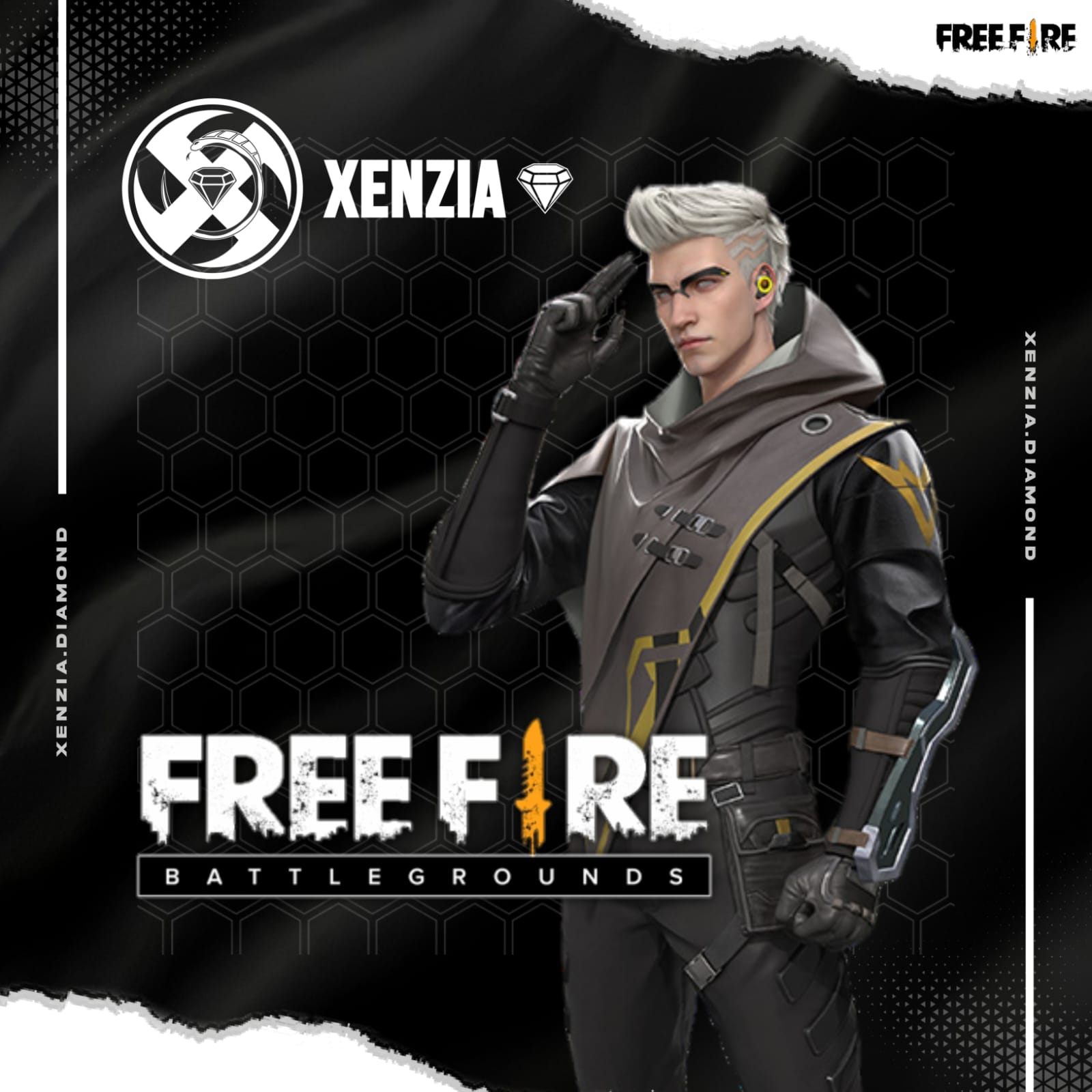 Jual 9800 Diamonds Free Fire XENZIA DIAMOND | VCGamers