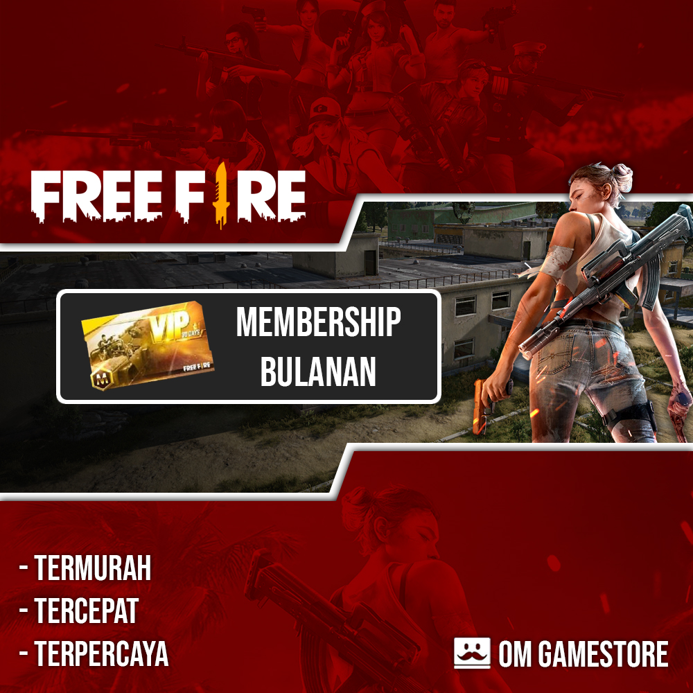 Jual Membership FF Bulanan Free Fire Om GameStore | VCGamers