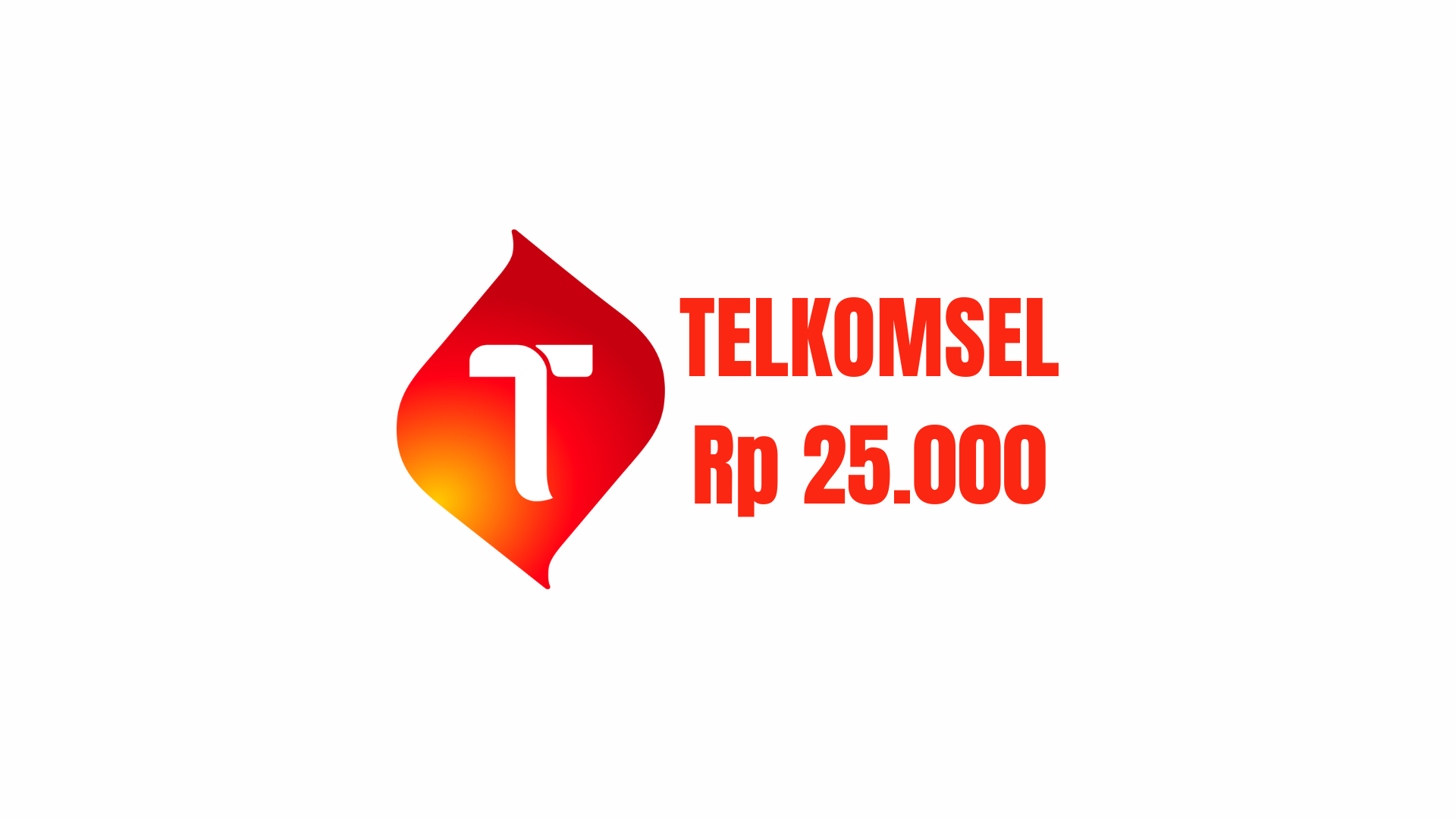 Jual Pulsa Reguler 25.000 Telkomsel NETric | VCGamers