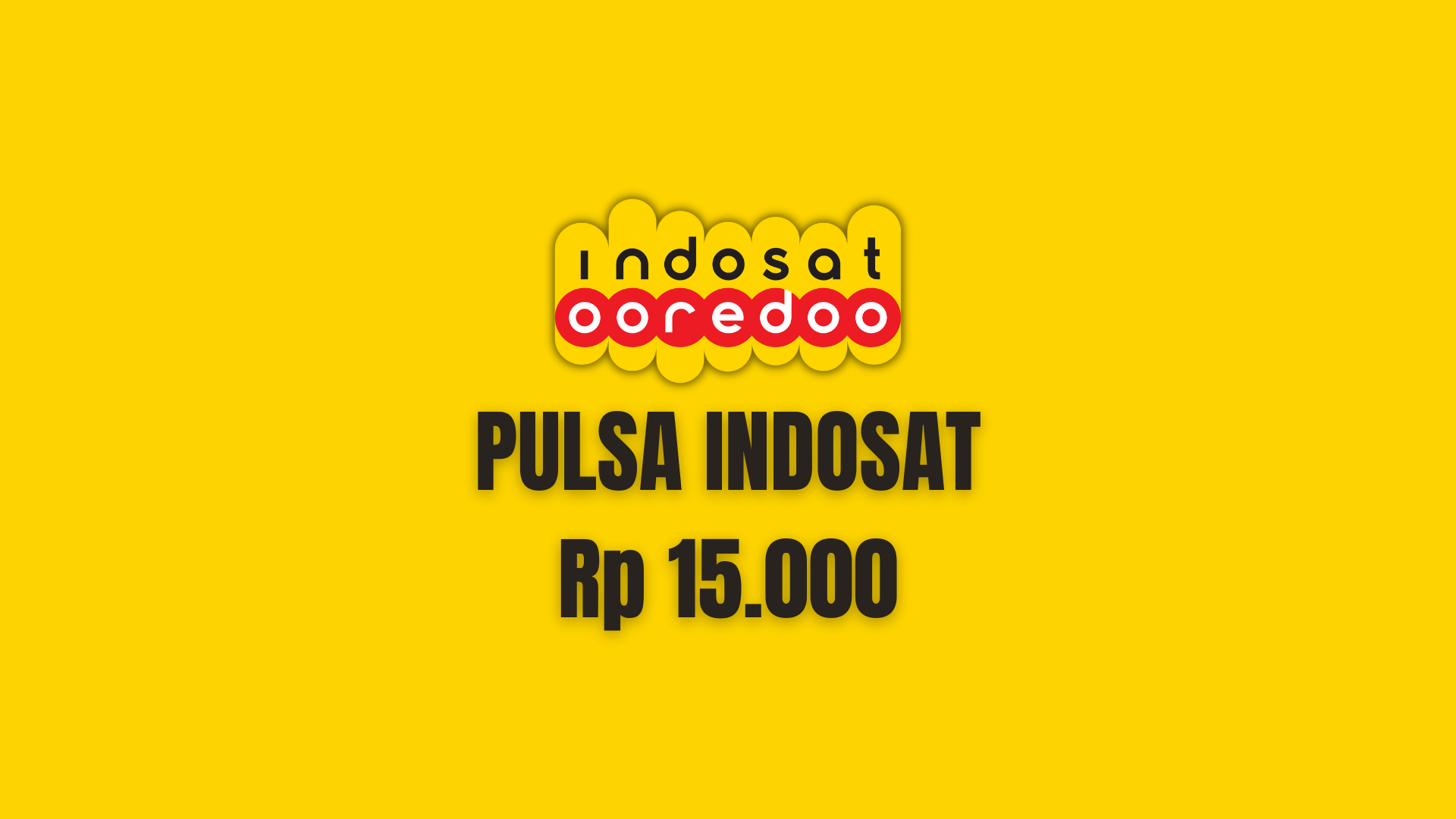 Jual Pulsa Reguler 15.000 Indosat NETric | VCGamers