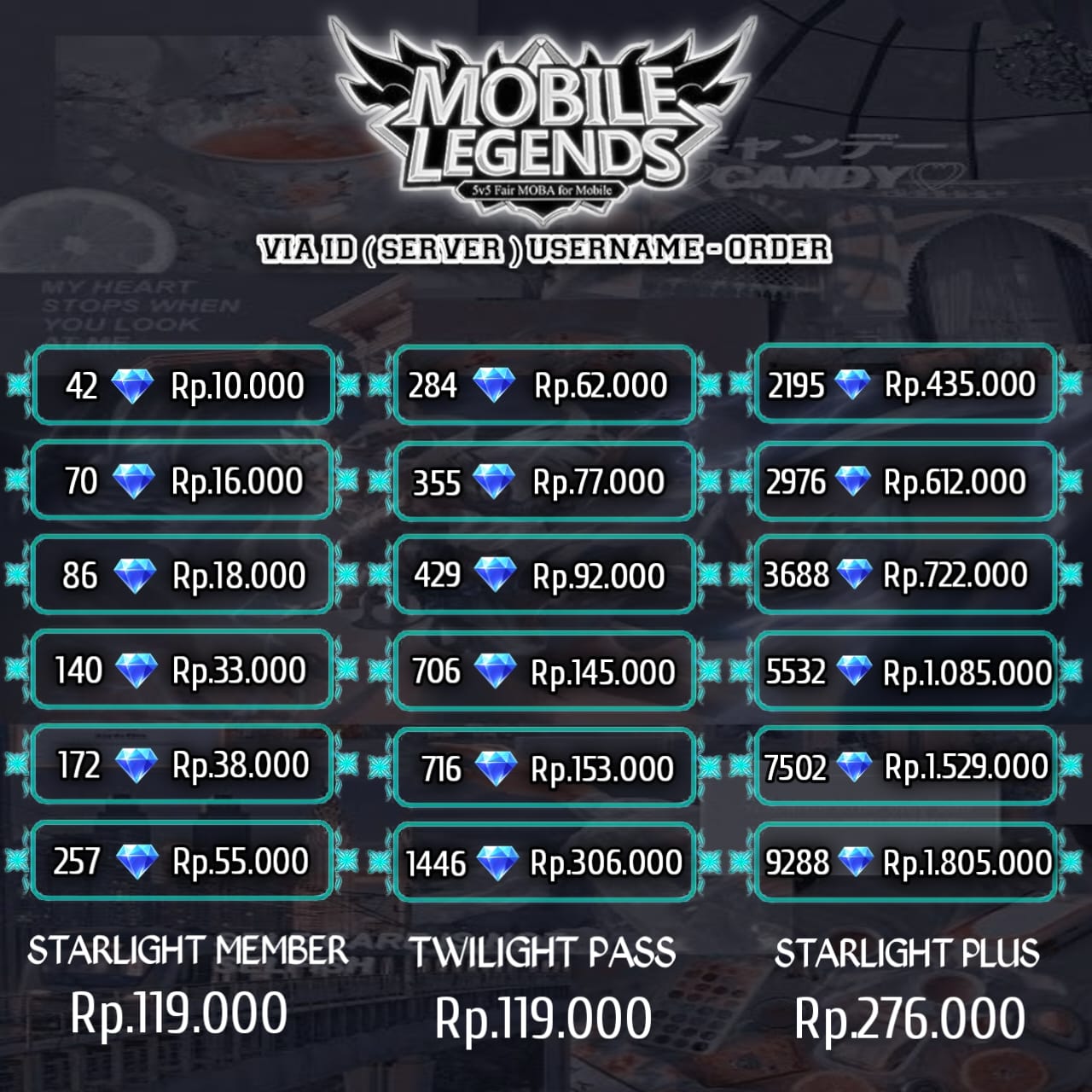 Jual 706 Diamonds Mobile Legends IDN7STORE | VCGamers