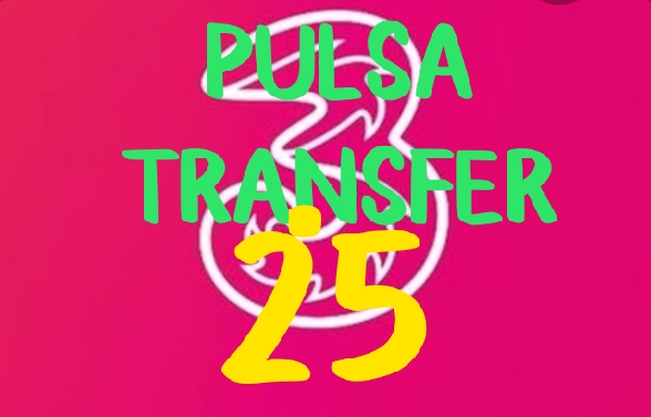 Jual Pulsa Transfer 25.000 Tri Sinona store | VCGamers