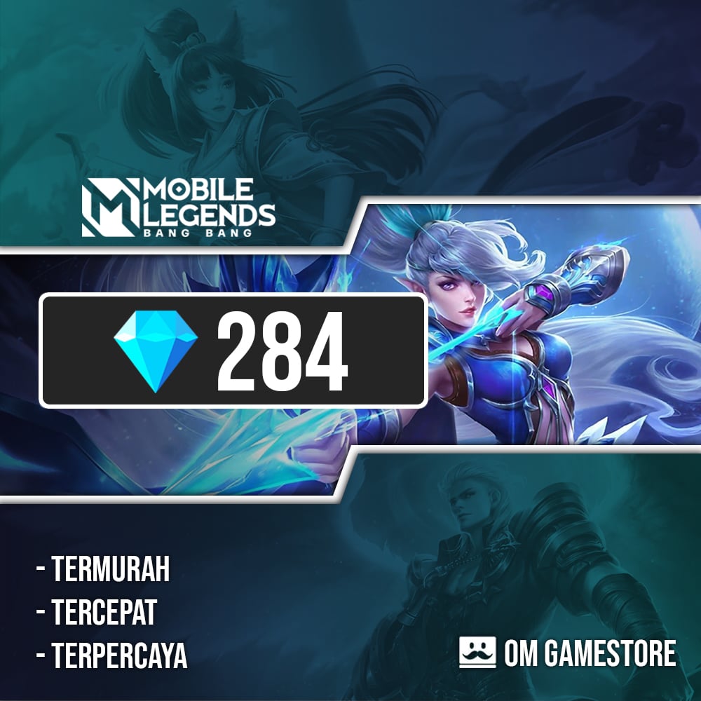 Jual 284 Diamonds Mobile Legends Om GameStore | VCGamers