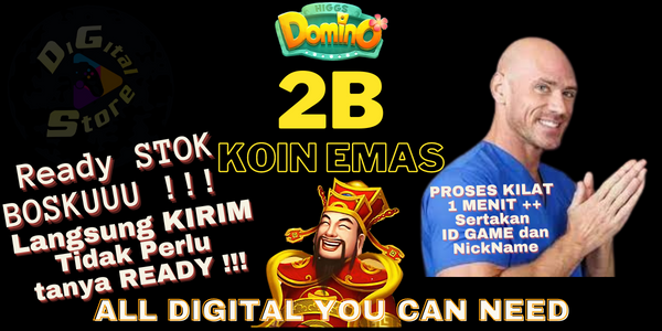 Jual 2B Koin Emas-D Higgs Games Island Digital Store | VCGamers