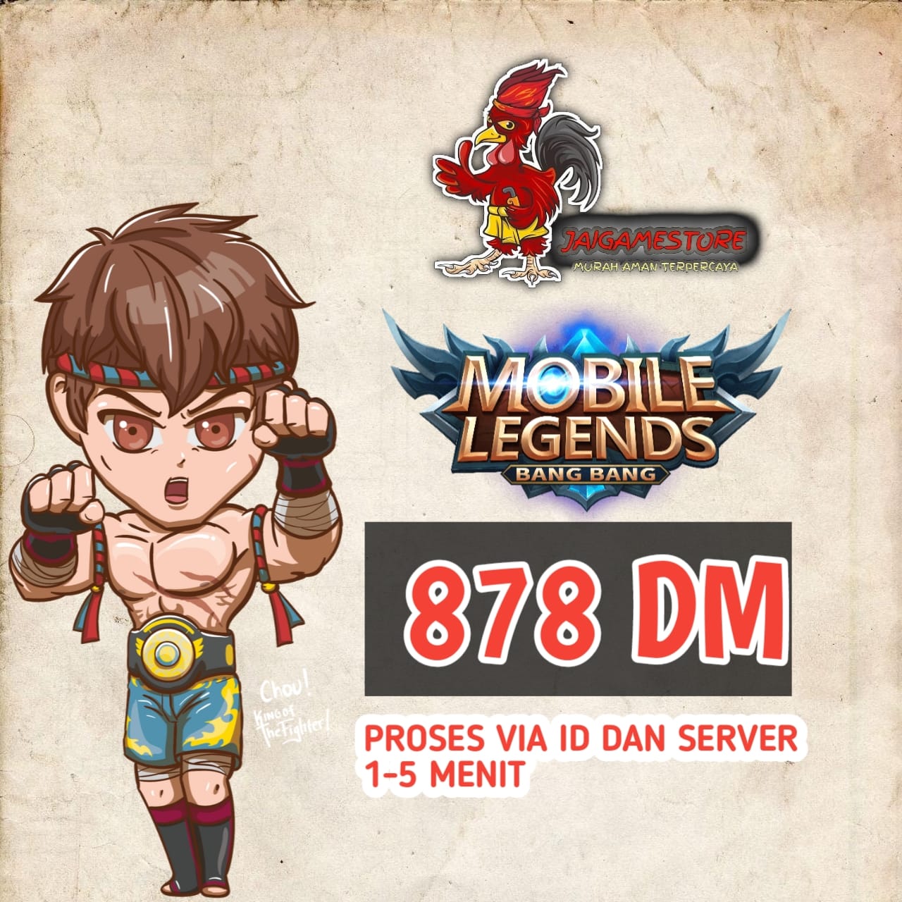 Jual 878 Diamonds Mobile Legends Jaigamestore | VCGamers