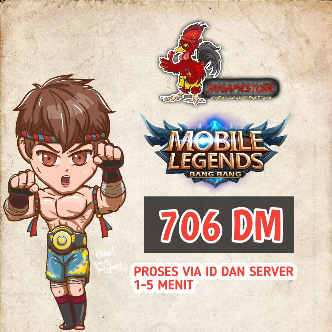 Jual 706 Diamonds Mobile Legends Jaigamestore | VCGamers