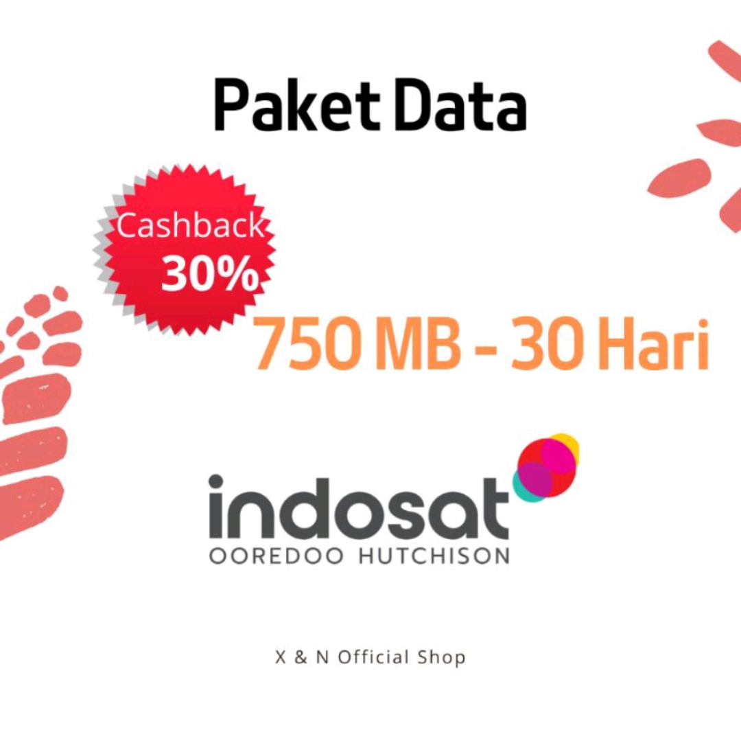 Jual 750MB - 30 Hari Indosat X & N Official Shop | VCGamers