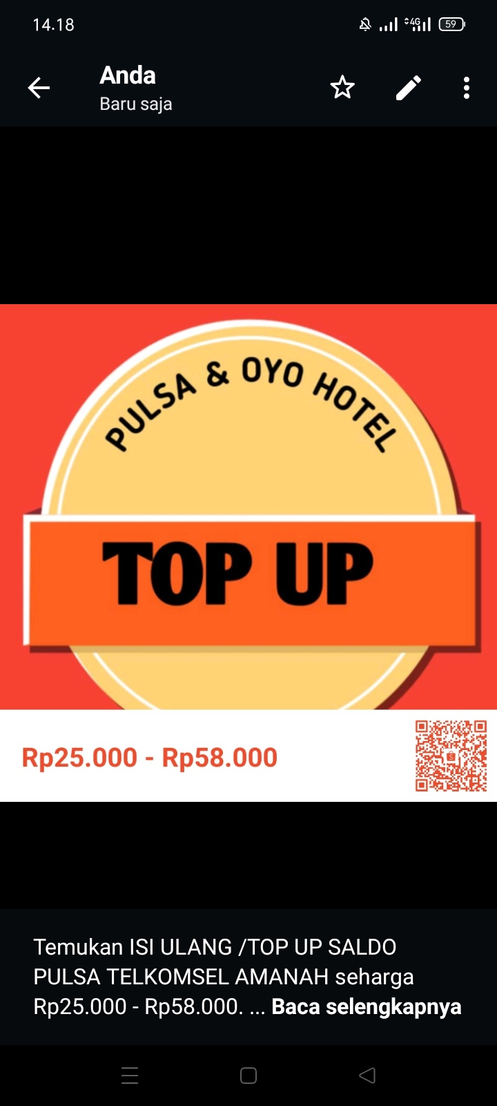 Jual 400.000 All Operator Pulsa All Operator Nisashop | VCGamers