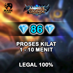 Jual 86 Diamonds Mobile Legends MainStoreID | VCGamers