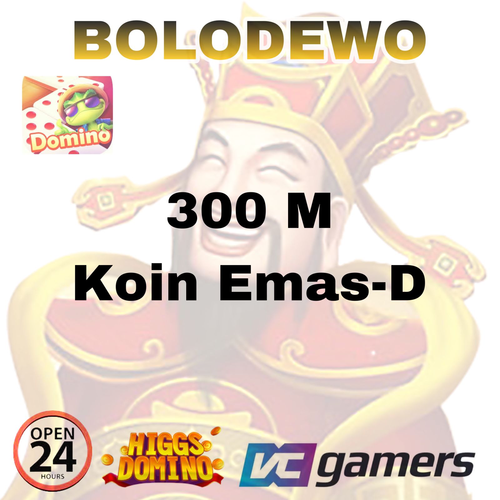 Jual 300M Koin Emas-D Higgs Games Island bolodewo chip | VCGamers