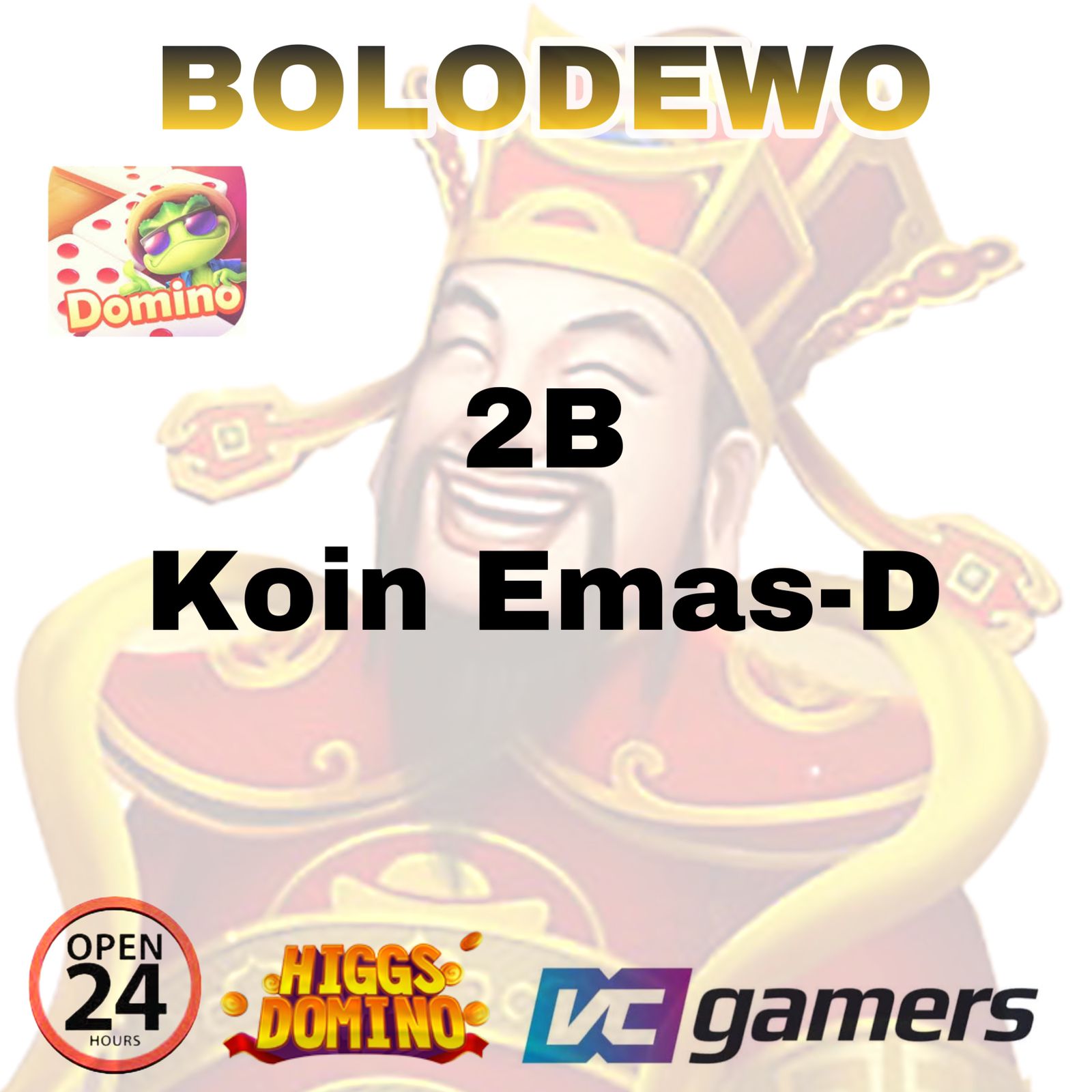 Jual 2B Koin Emas-D Higgs Games Island bolodewo chip  | VCGamers