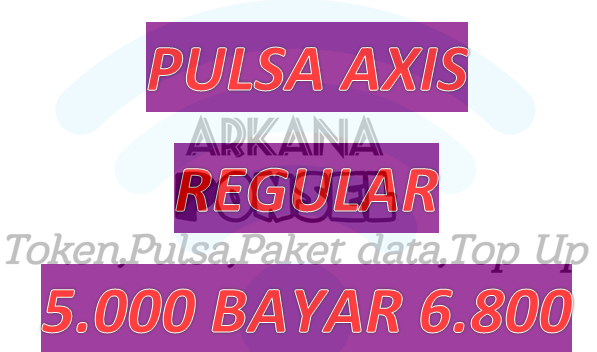 Jual Pulsa Reguler 5.000 Axis limbong | VCGamers