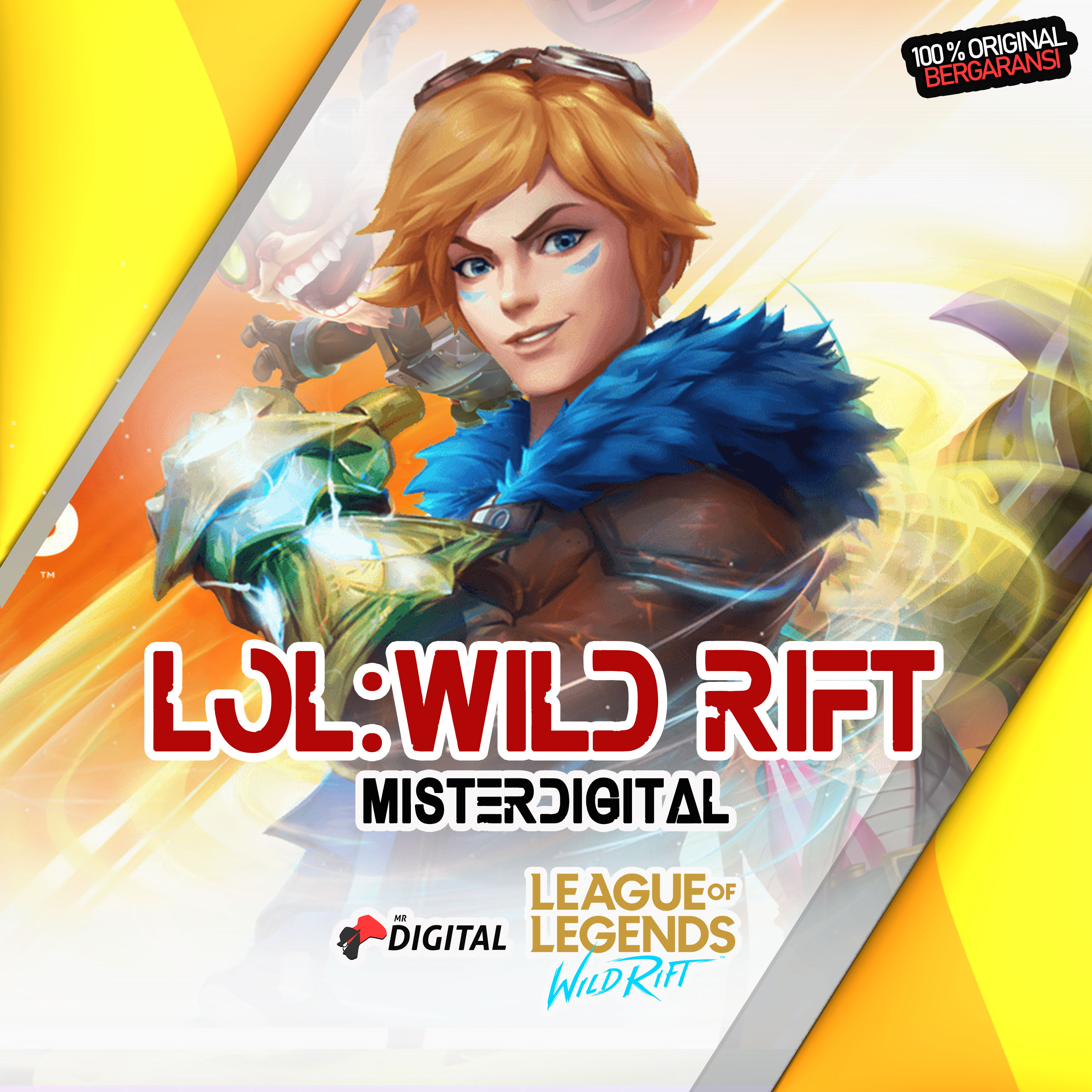 Jual 1125 Wild Cores League of Legends Wild Rift Misterdigital.id | VCGamers